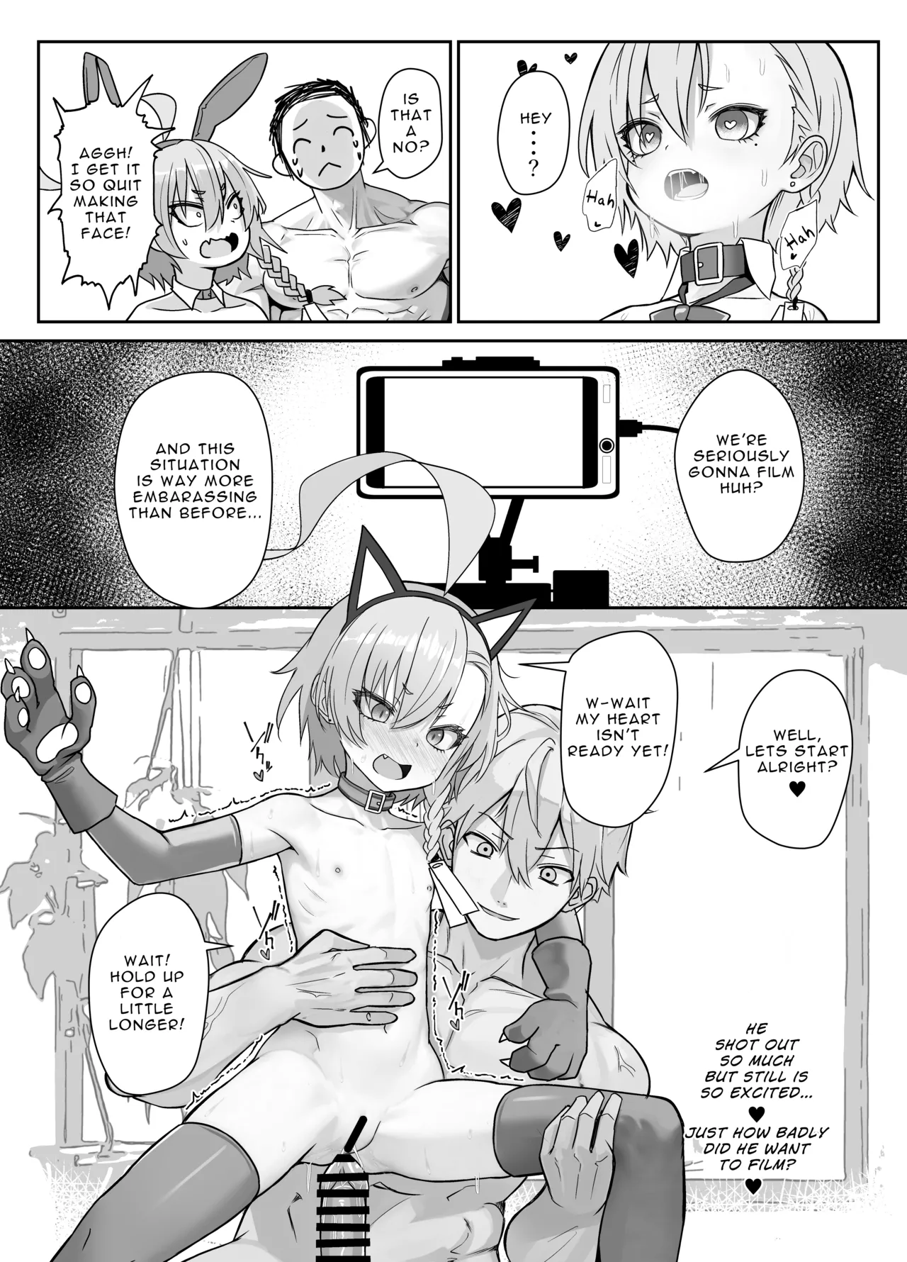 Hentai Manga Comic-A Book Where Even Though Neru Gets Angry She Still Listens to What Sensei Says-Read-16